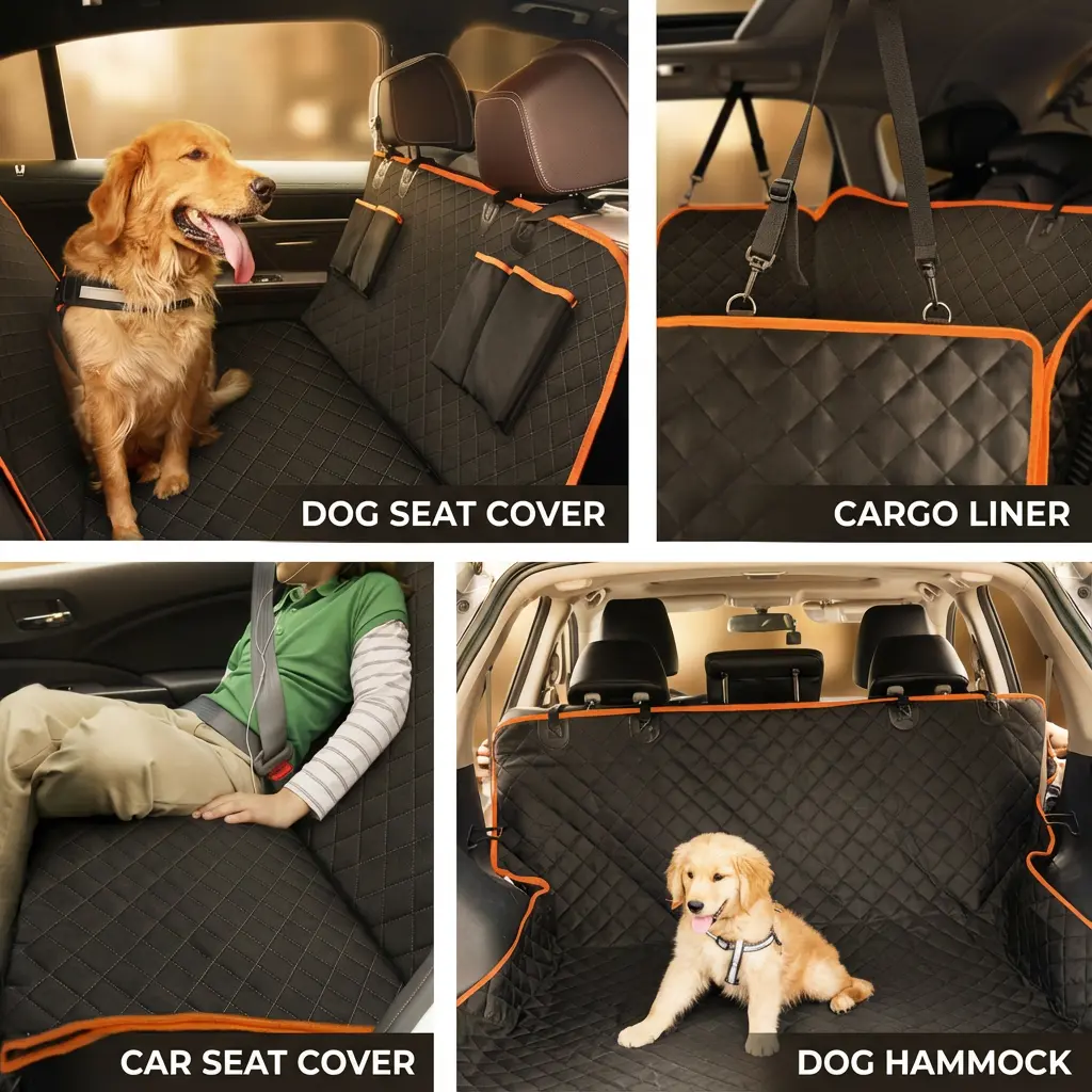 Nonslip Backing and Seat Anchors