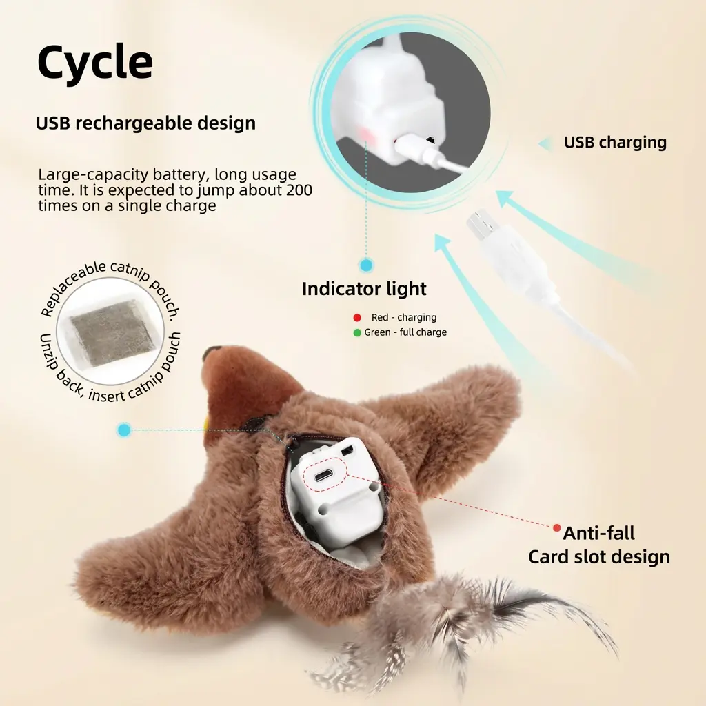 Safe Materials Cat Playing