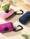 Portable Dog Poop Bag Dispenser (Leash Attachment Holder)
