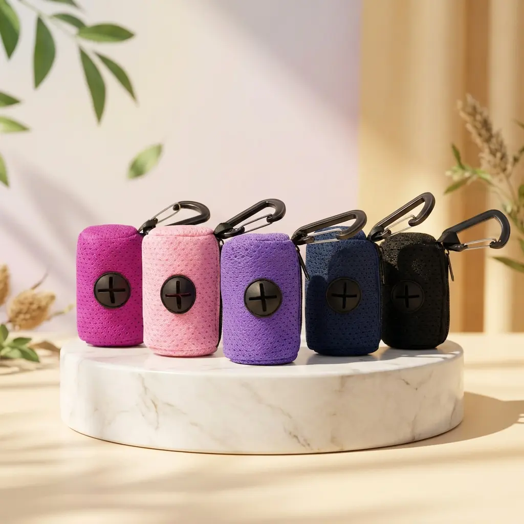 Colorful Dog Poop Bag Holders