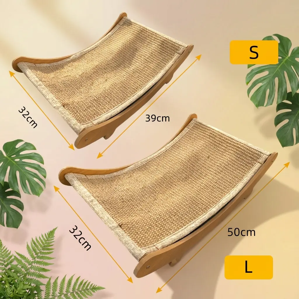 Wooden Cat Scratcher Bed Sizes