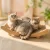 Premium Wooden Cat Scratcher Bed (2-in-1 Sisal Lounge)