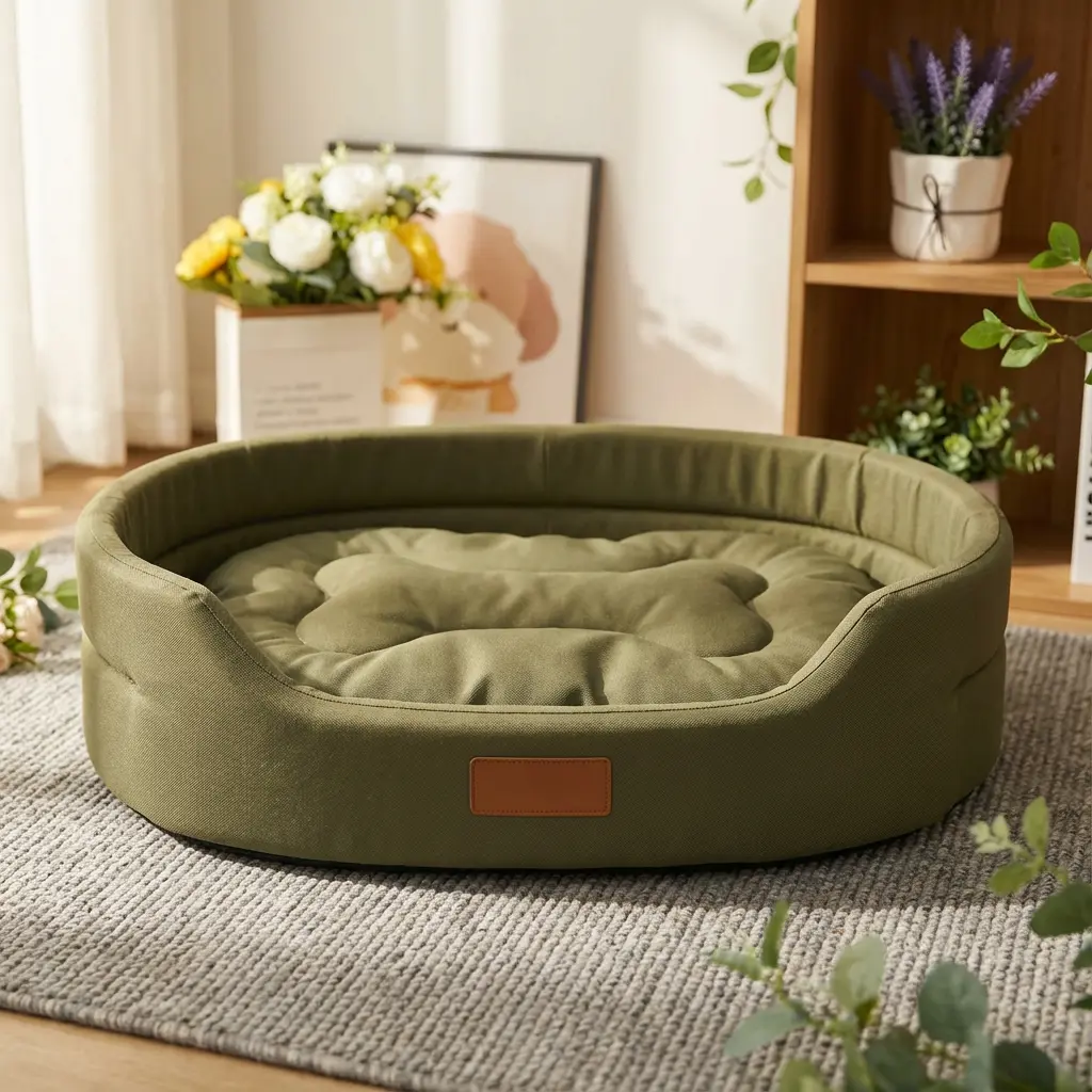 Ultra Soft Fluffy Pet Bed Texture