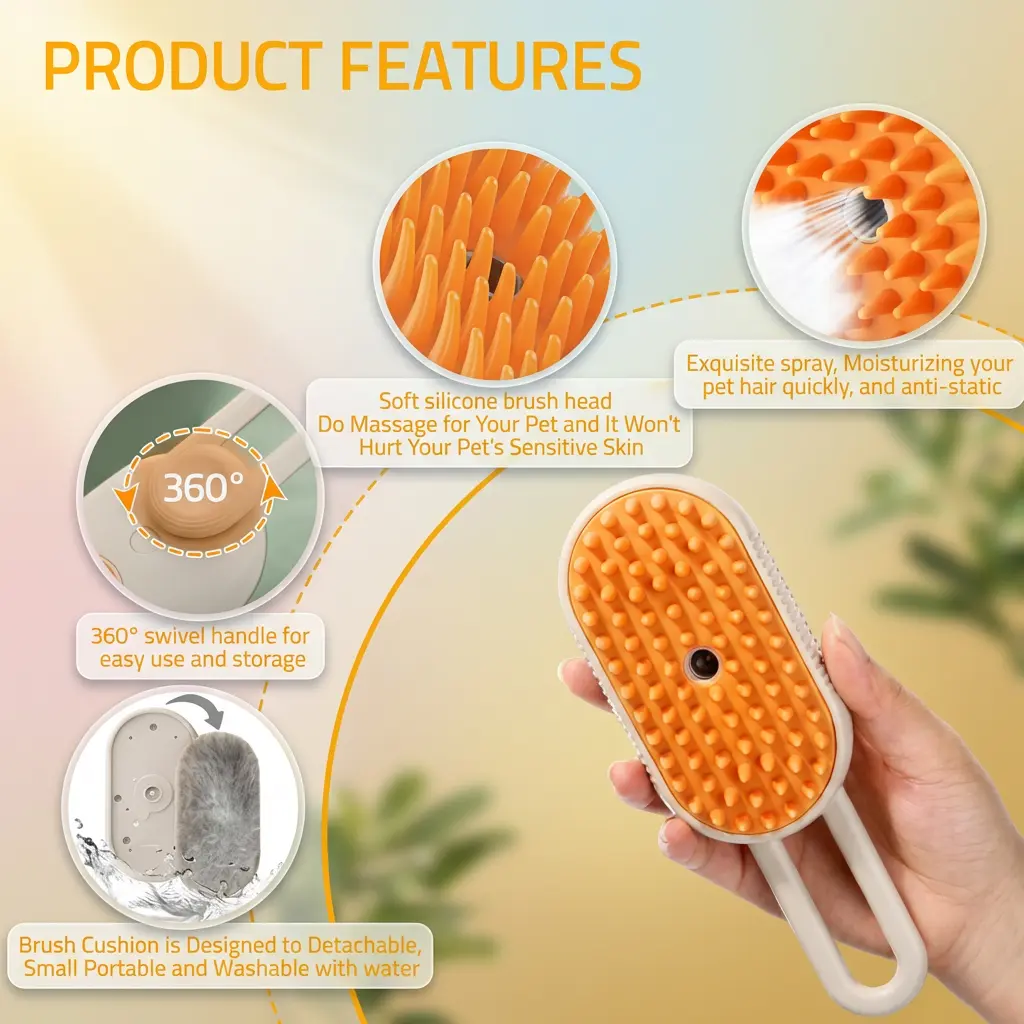 360 Rotatable Handle Features