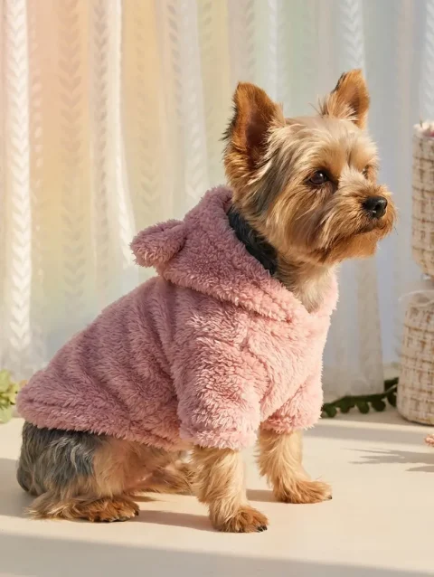 Cozy Soft Fleece Pet Hoodie & Sweatshirt (Autumn/Winter Collection)