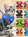 Reflective Breathable Mesh Harness & Leash Set (Cat & Puppy)