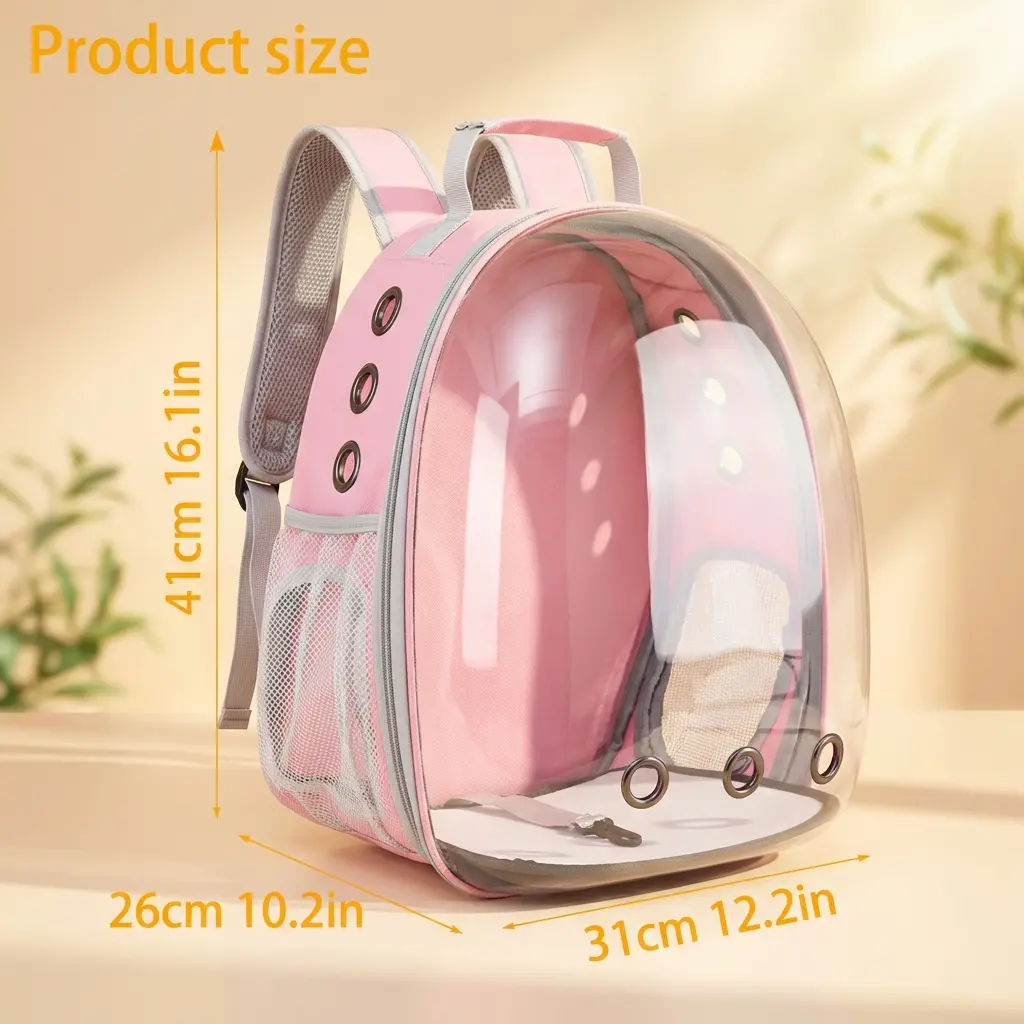 Cat Backpack Dimensions 31x26x41cm