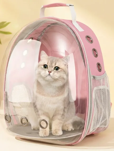 Space Capsule Pet Carrier Backpack (Breathable and Transparent)